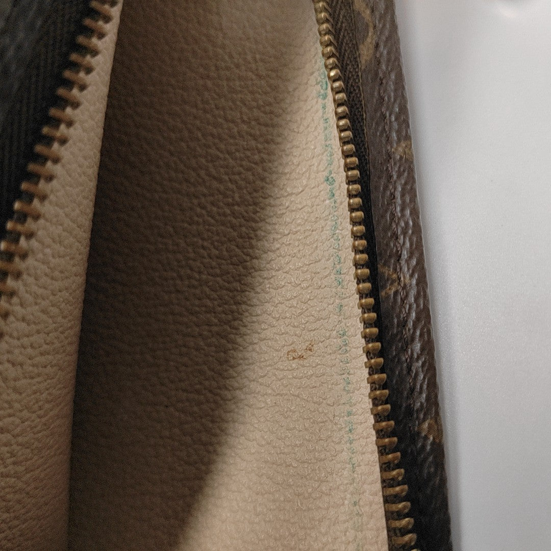 TOILET POCKET 26 Monogram Coated Canvas Brown
