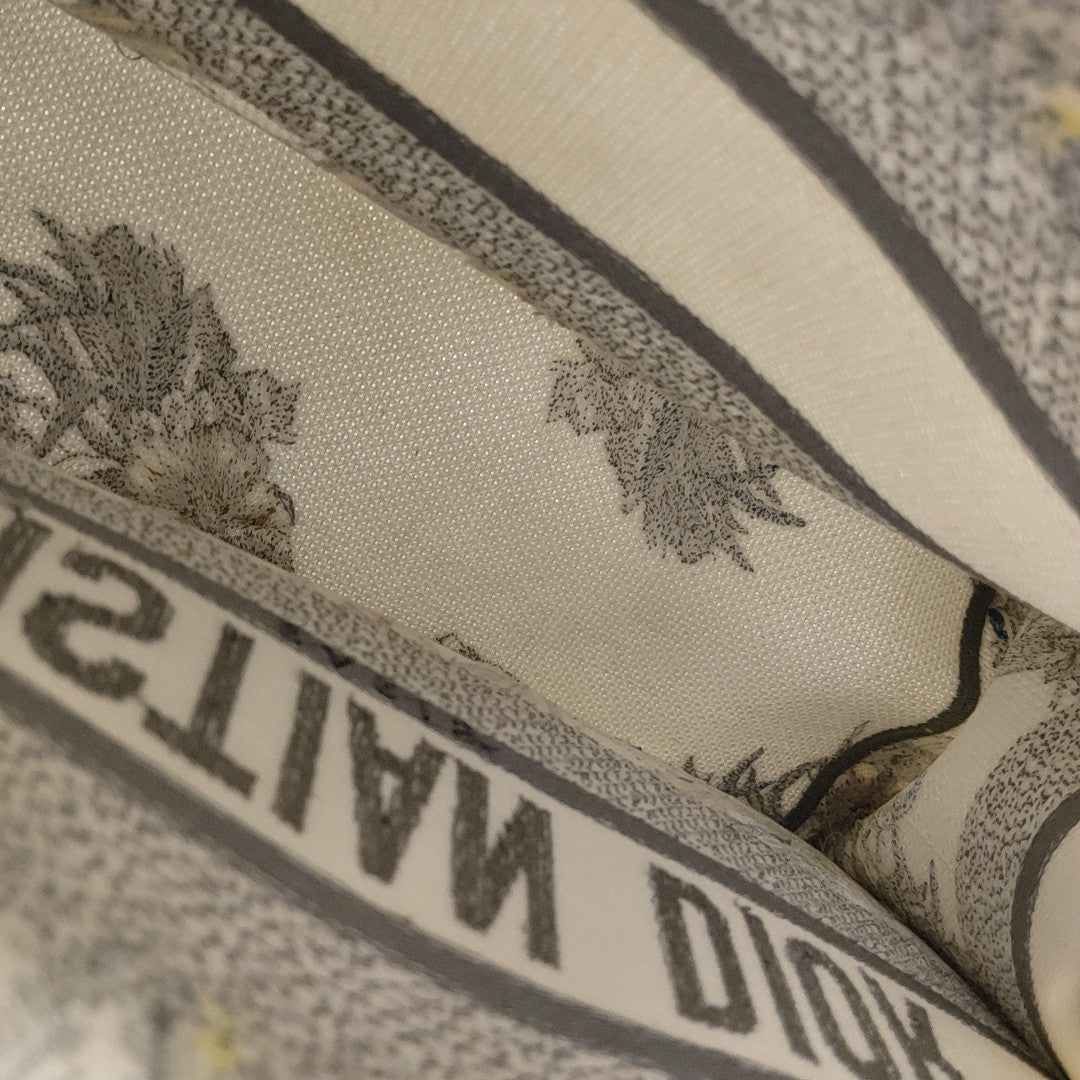 Book Tote Medium Fabric Gray