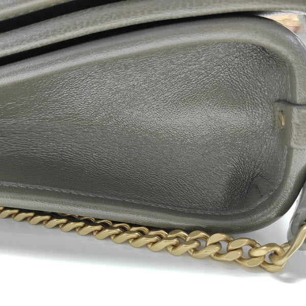 BECKY Quilted Lambskin Green