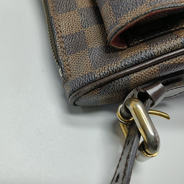 RAVELLO GM Damier Ebene Coated Canvas Brown