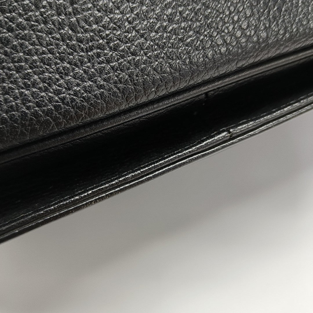 Calfskin Crossbody Bag Black