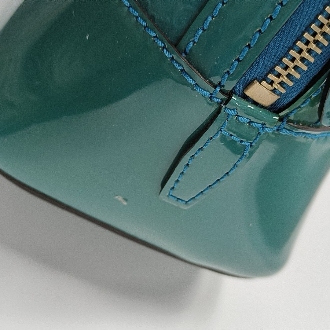 Monogram Patent Leather Blue