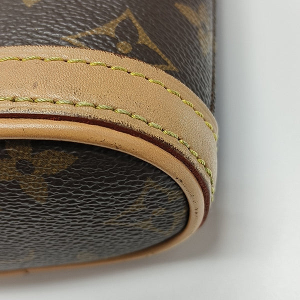 FOLD ME Monogram Coated Canvas Brown