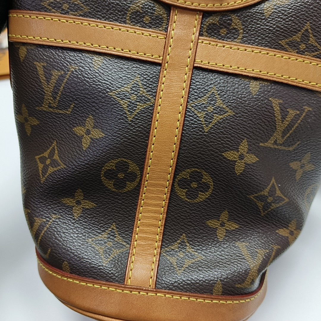 DUFFLE Monogram Coated Canvas Brown