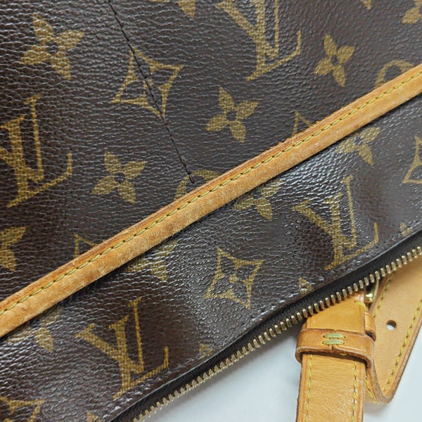 POPINCOURT Monogram Coated Canvas Brown