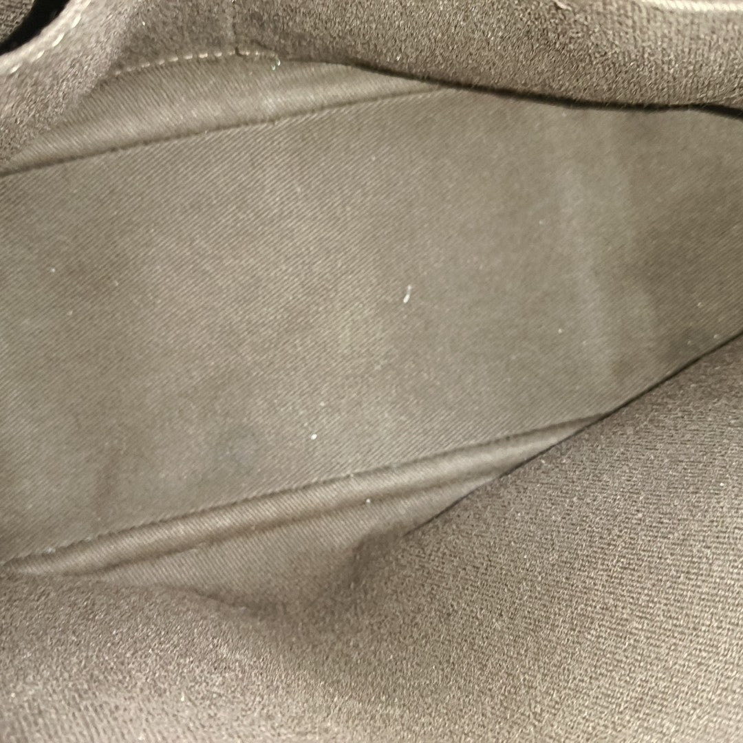 Monogram Coated Canvas Top Handle Bag Brown