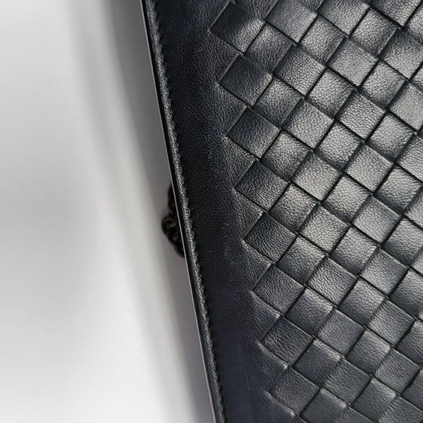 Lambskin Shoulder Bag Black
