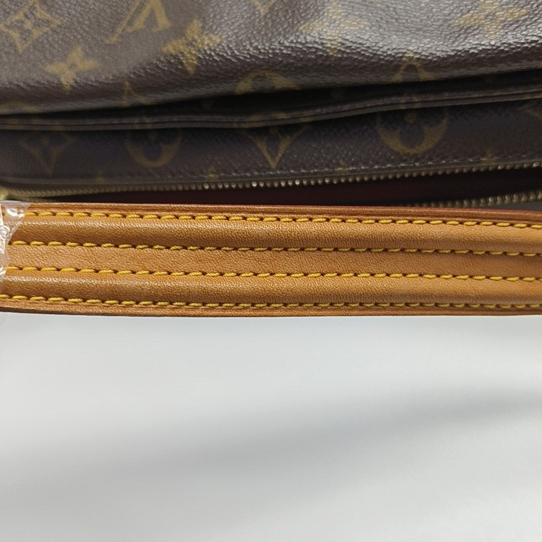VIVA CITE Monogram Coated Canvas Brown