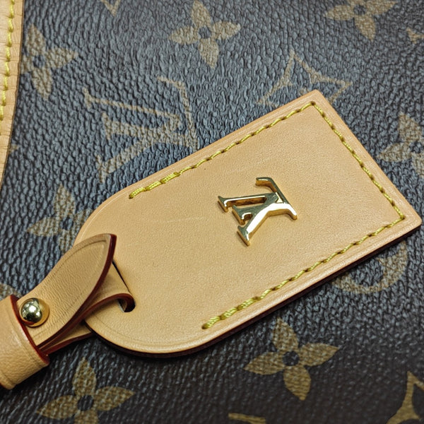 CARRYALL MM Monogram Coated Canvas Brown