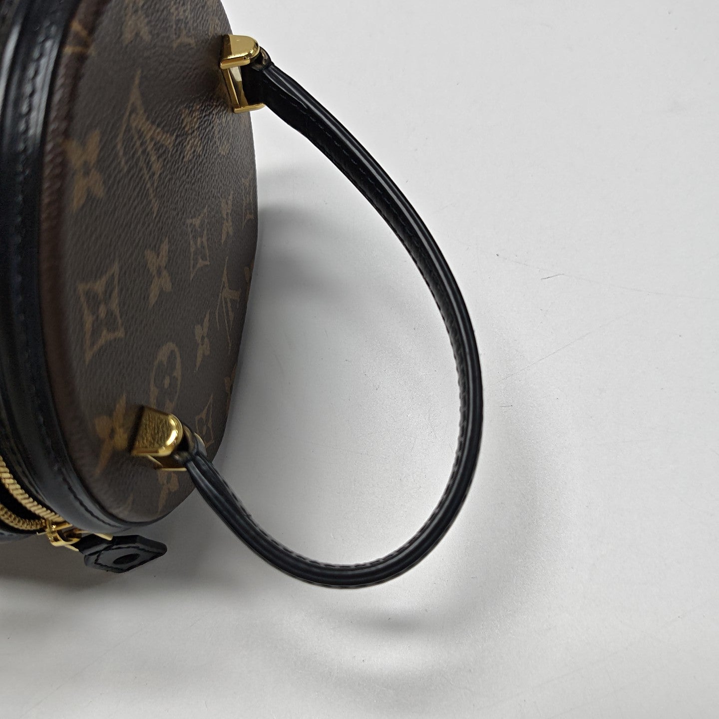 CANNES PM Monogram Coated Canvas Brown