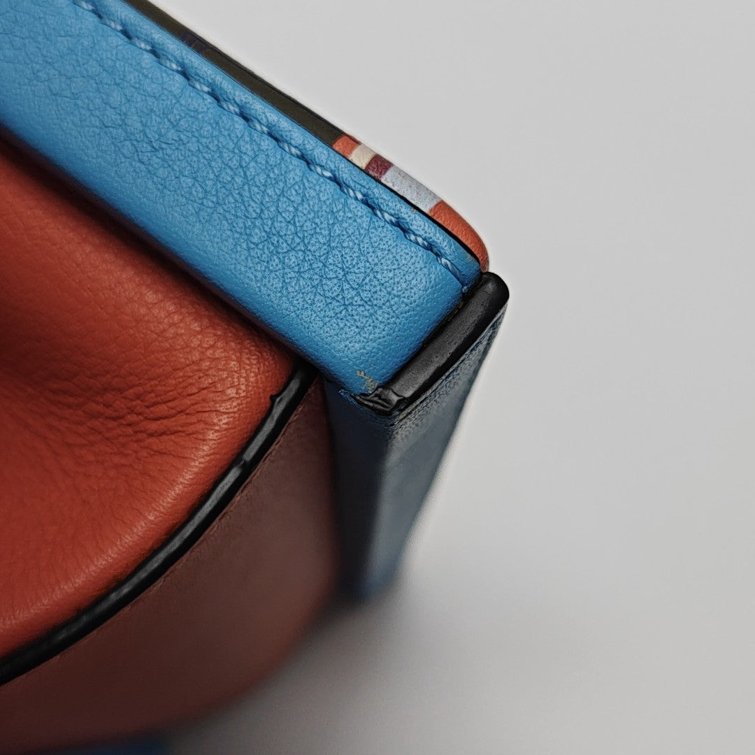 Calfskin Shoulder Bag Multicolor