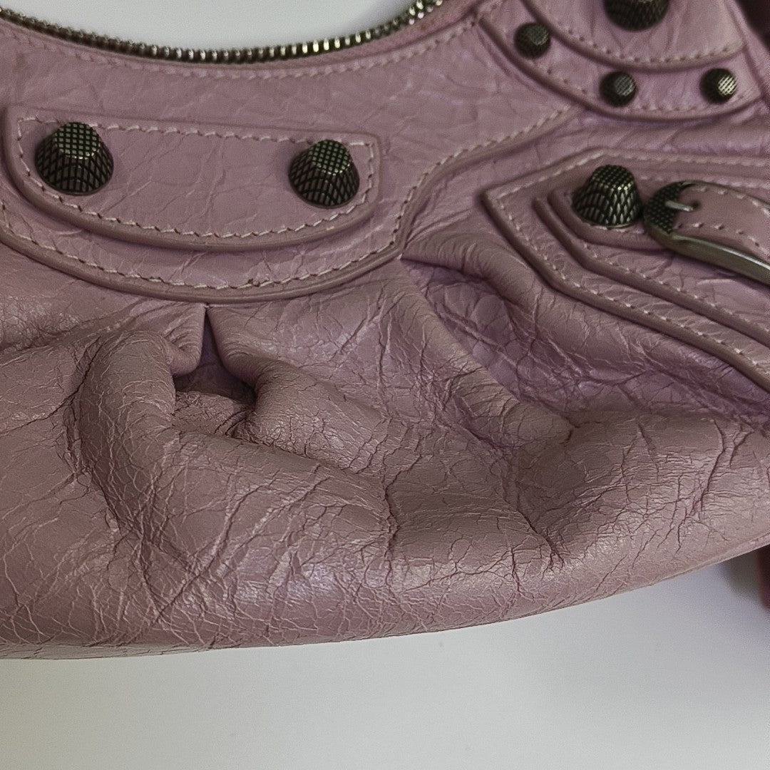 Le Cagole Mini Lambskin Pink