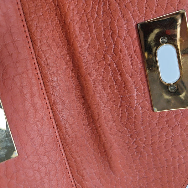 Sally Leather Red