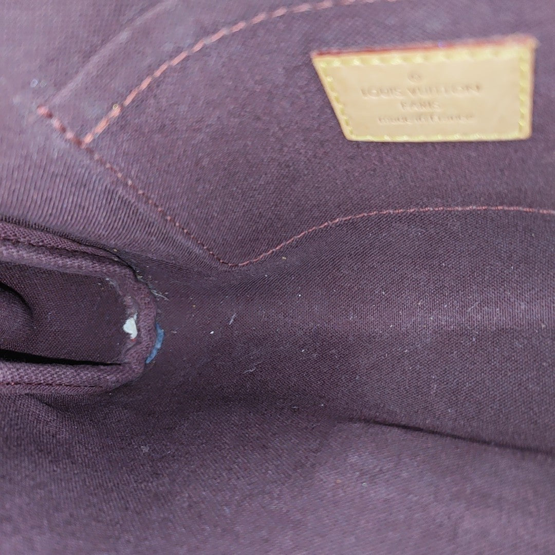 FAVORITE PM Monogram Coated Canvas Brown