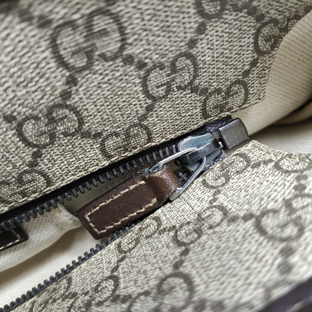 GG Imprime Monogram Coated Canvas Beige
