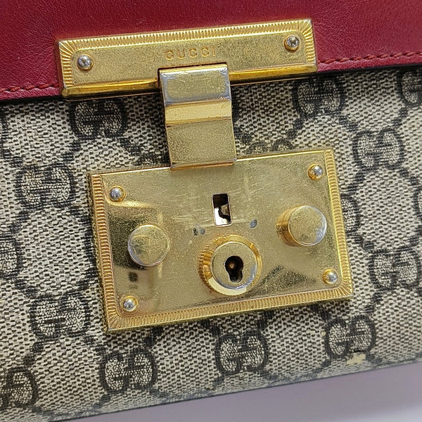 Padlock Small Monogram Coated Canvas Multicolor