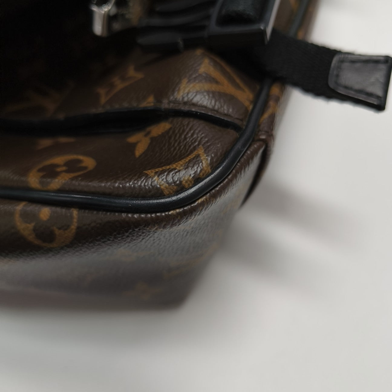 VINTAGE BEAUBOURG Monogram Coated Canvas Brown