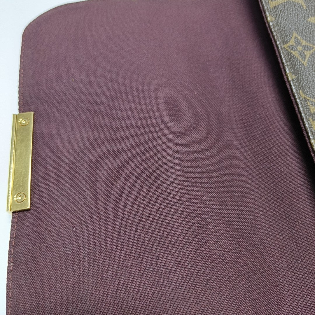 FAVORITE PM Monogram Coated Canvas Brown