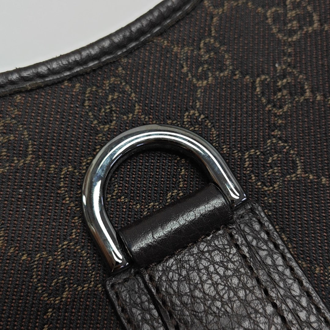 D-Ring Monogram Canvas Brown