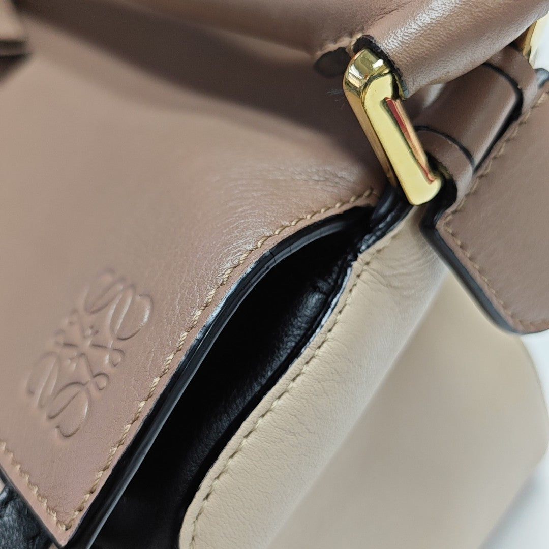 Puzzle Medium Calfskin Multicolor