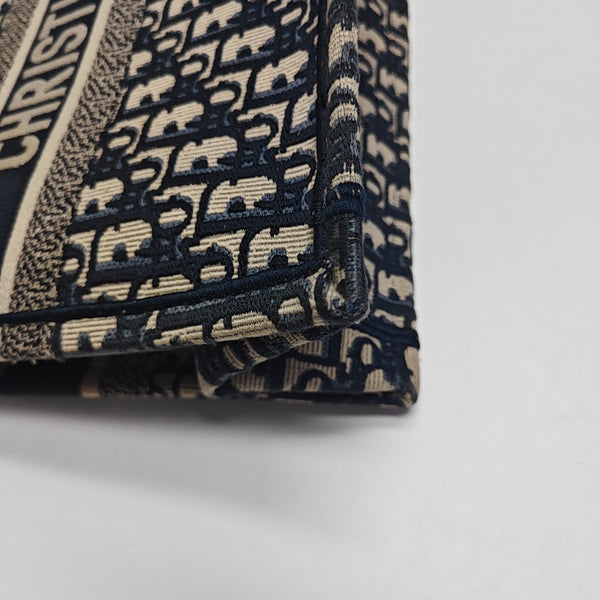 Book Tote Medium Canvas Blue