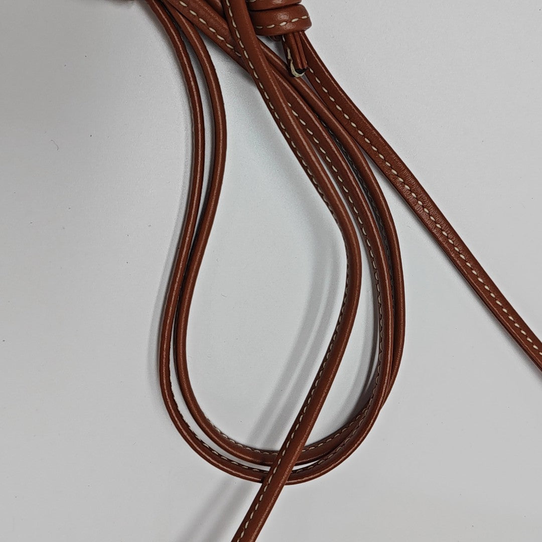 TRIANGLE Coated Canvas Brown