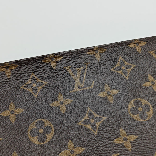 TOILET POCKET 26 Monogram Coated Canvas Brown