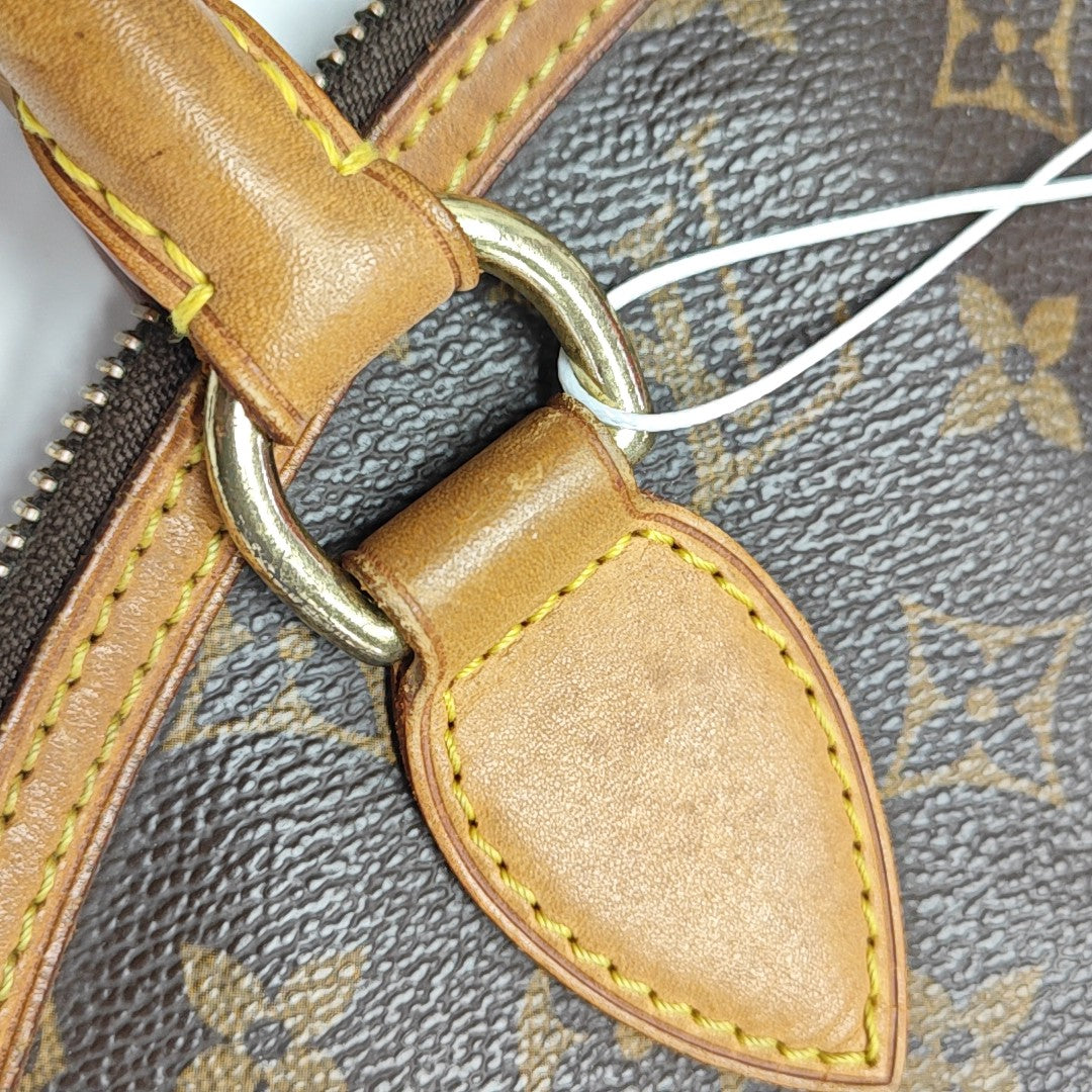 LOCKIT PM Monogram Coated Canvas Brown
