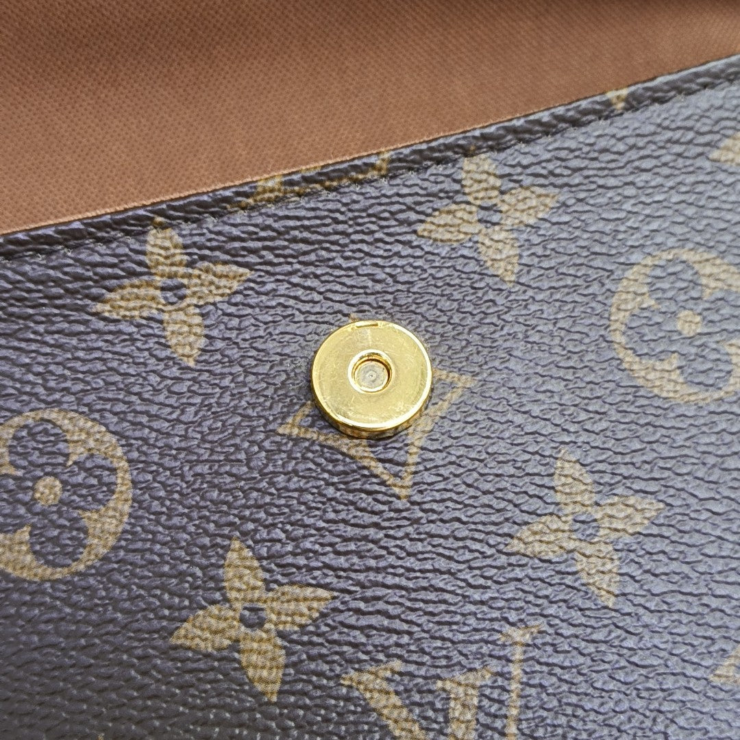 IVY Monogram Coated Canvas Brown