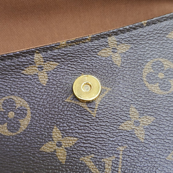IVY Monogram Coated Canvas Brown