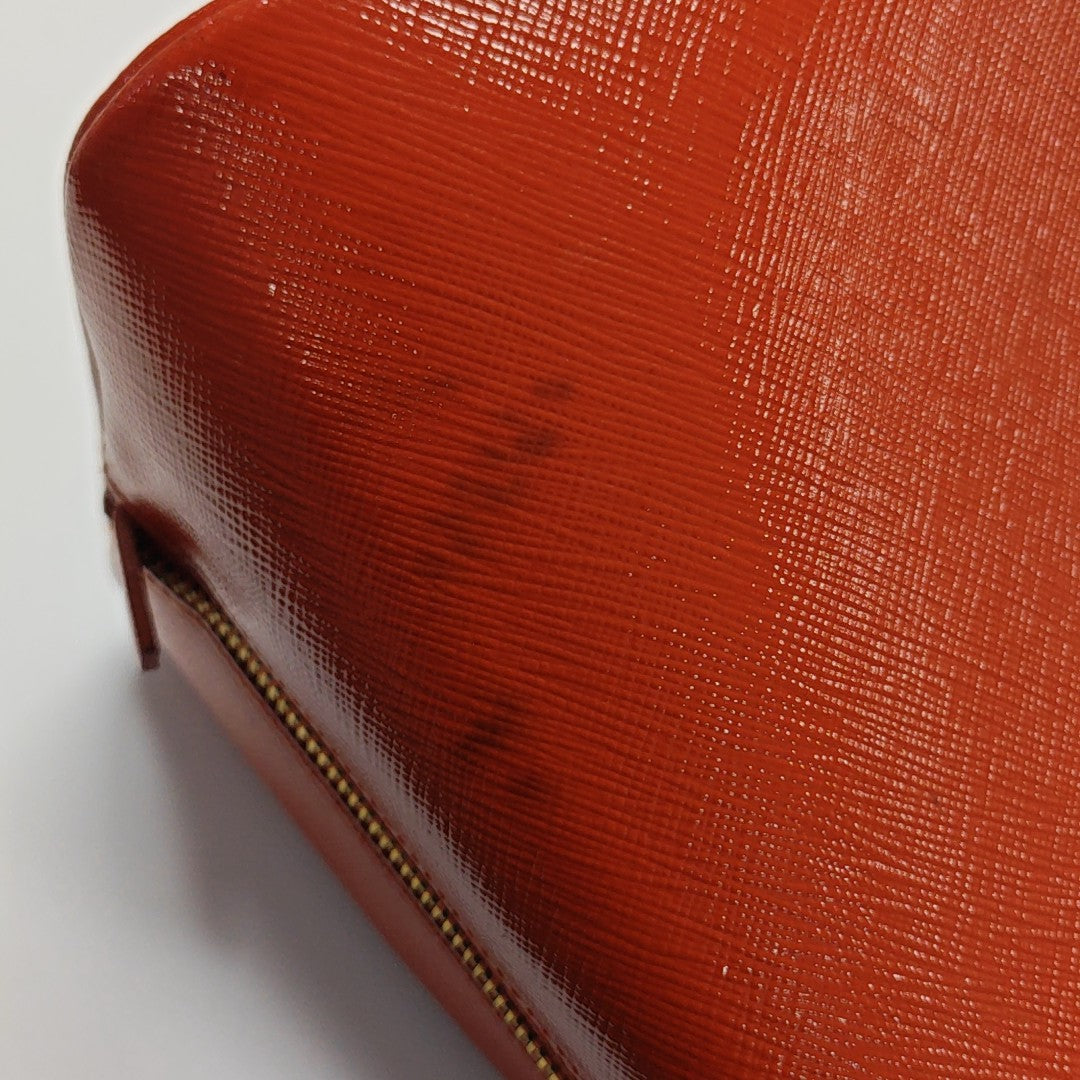 Promenade Saffiano Calfskin Orange