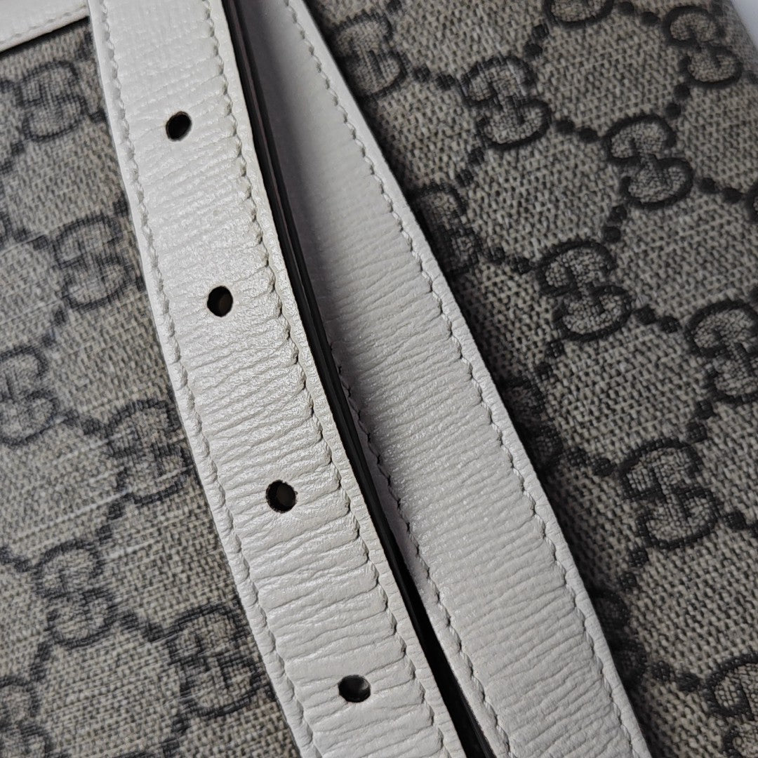 Horsebit 1955 Mini Coated Canvas Beige