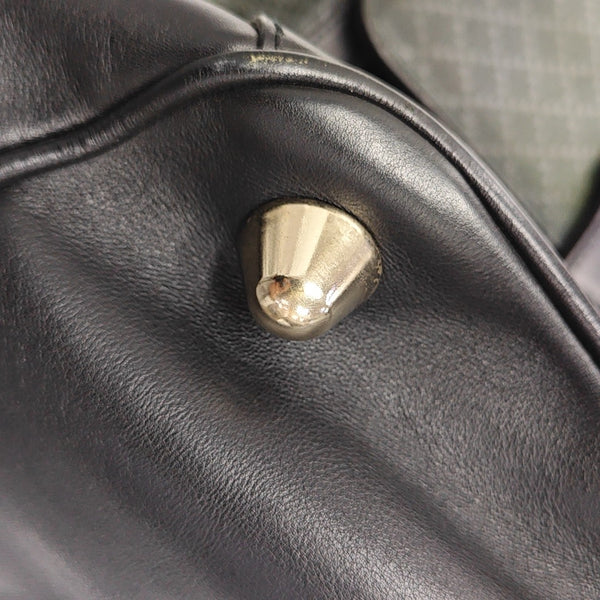 Calfskin Top Handle Bag Green