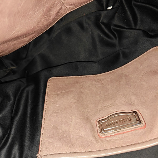Calfskin Tote Bag Pink