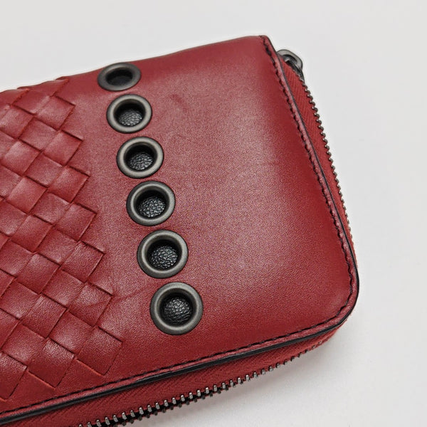 Calfskin Wallet Red