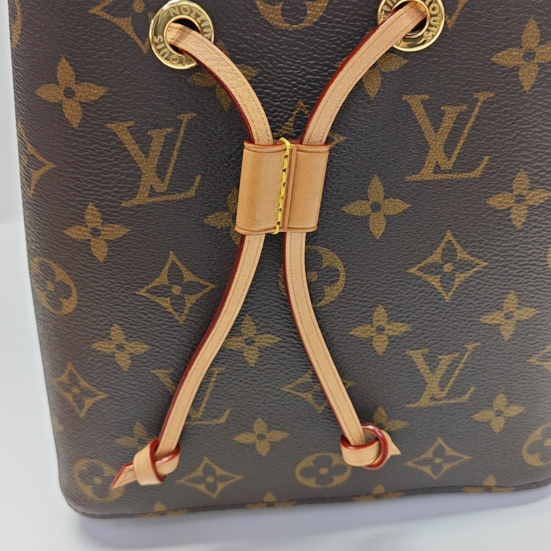 NÉONOÉ BB Monogram Coated Canvas Brown