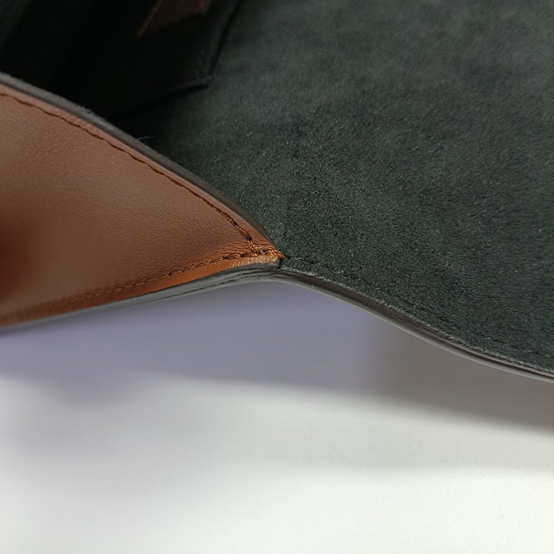 DAUPHINE Mini Monogram Coated Canvas Brown