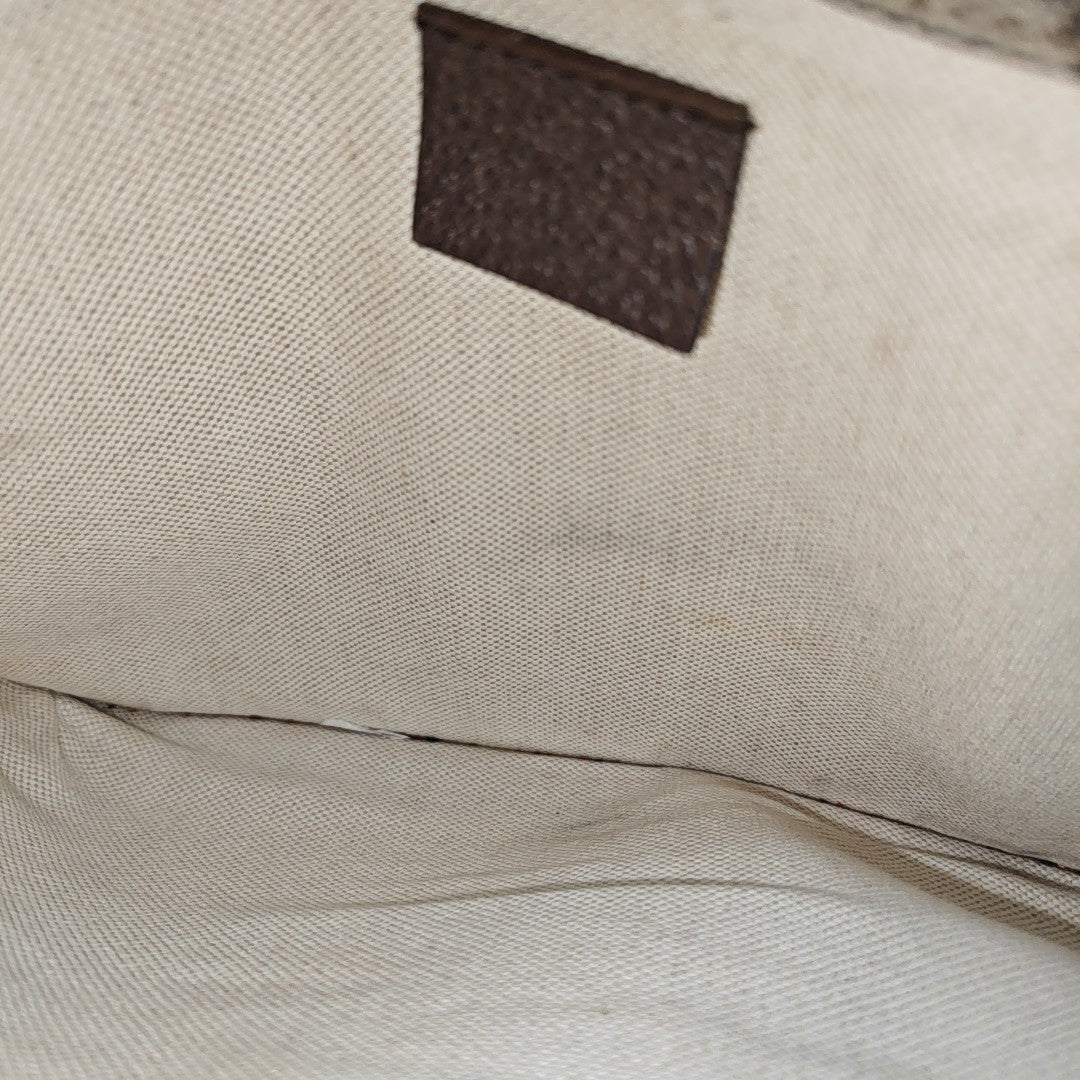 Neo Vintage Monogram Coated Canvas Beige