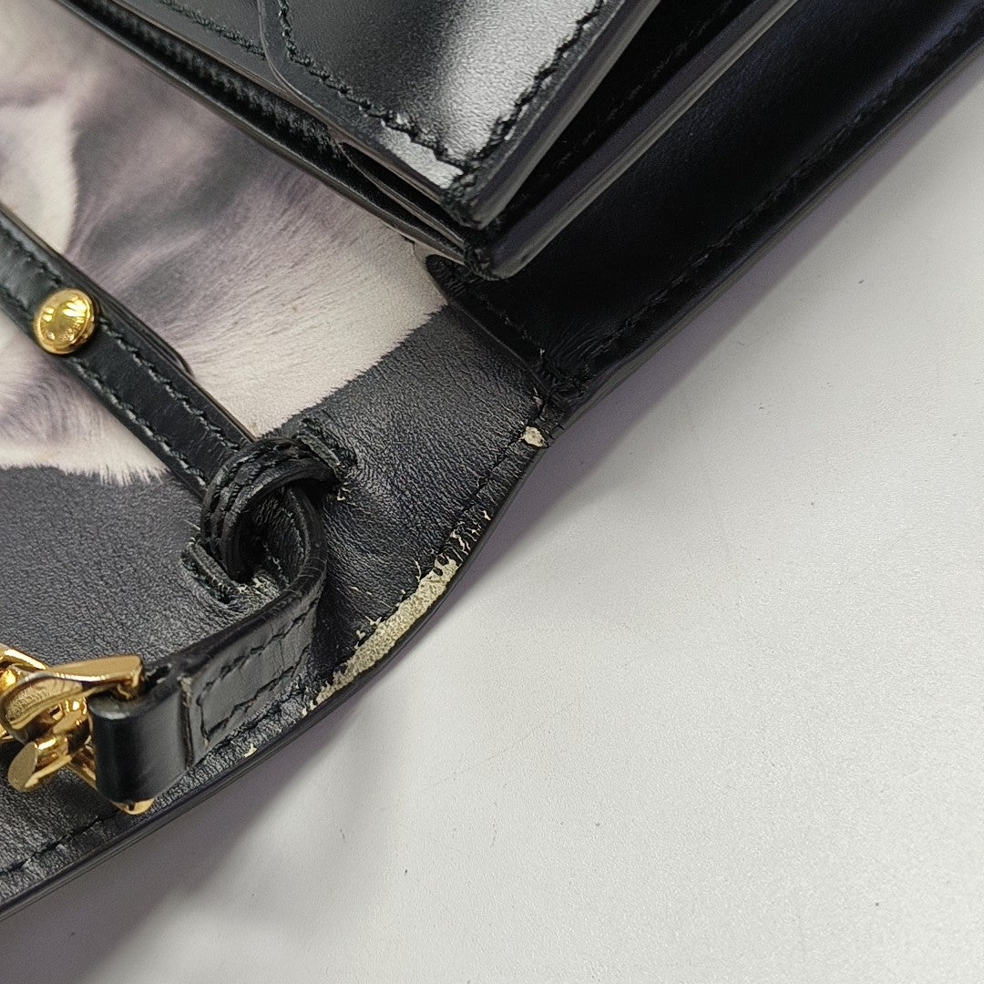 TB Small Calfskin Black