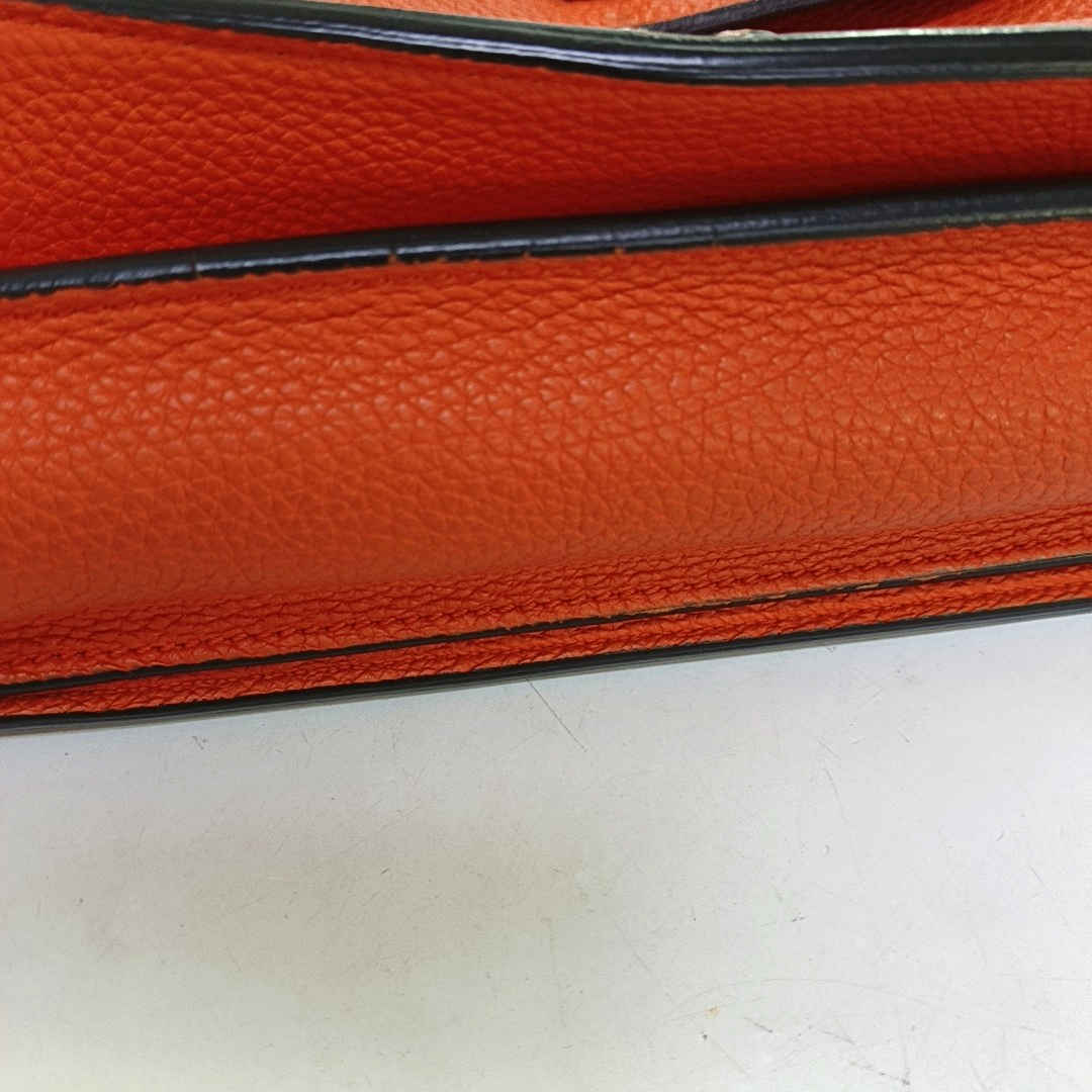 Authenticated pre-owned  Jackie 1961 Calfskin Orange - Crossbody Bag at Looply