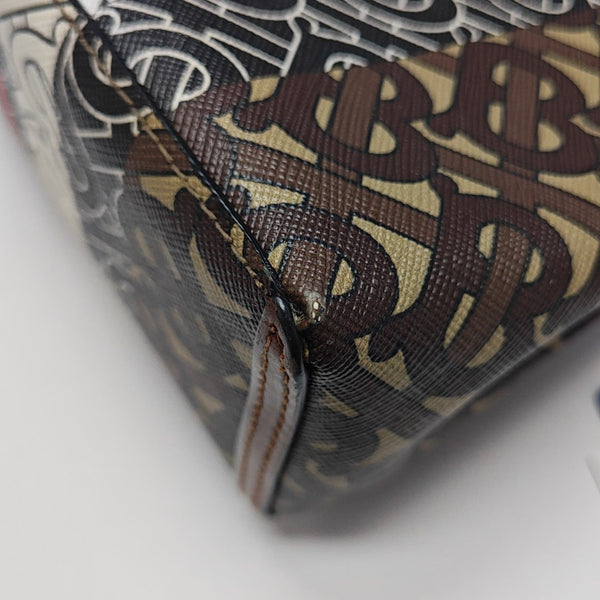 Crossbody Bag Coated Canvas Multicolor