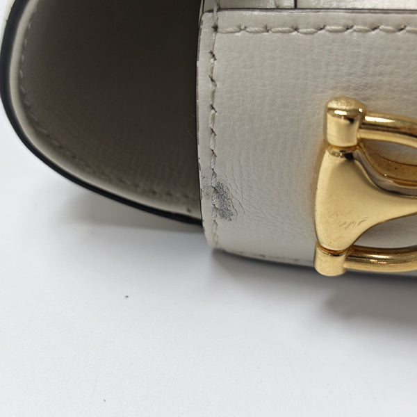 Horsebit 1955 Mini Coated Canvas Beige