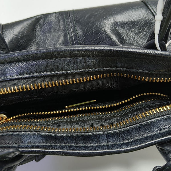Bonnie Small Calfskin Black