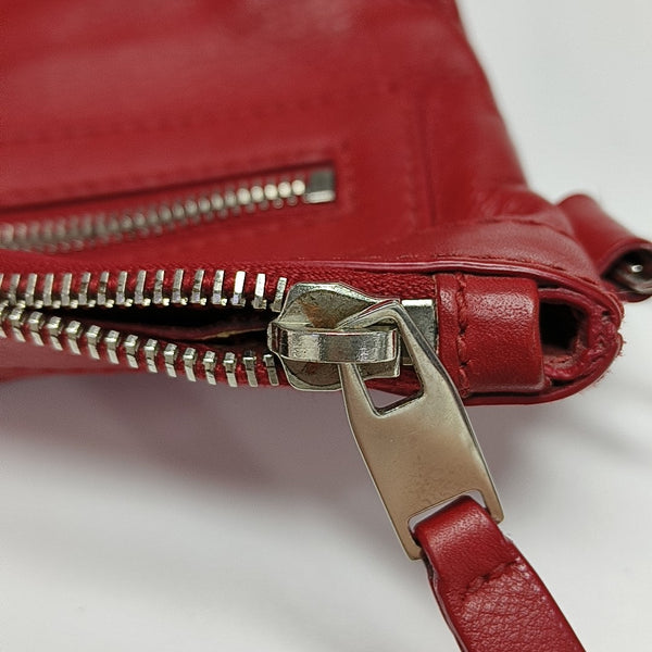 Classic City Small Lambskin Red