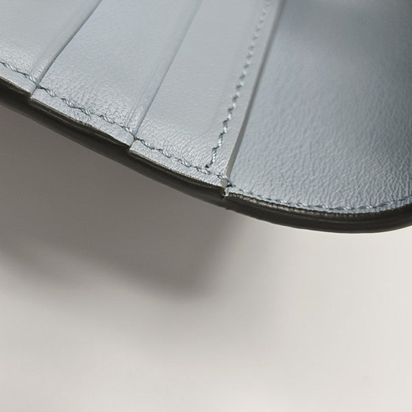 BIKER Calfskin Gray Wallet