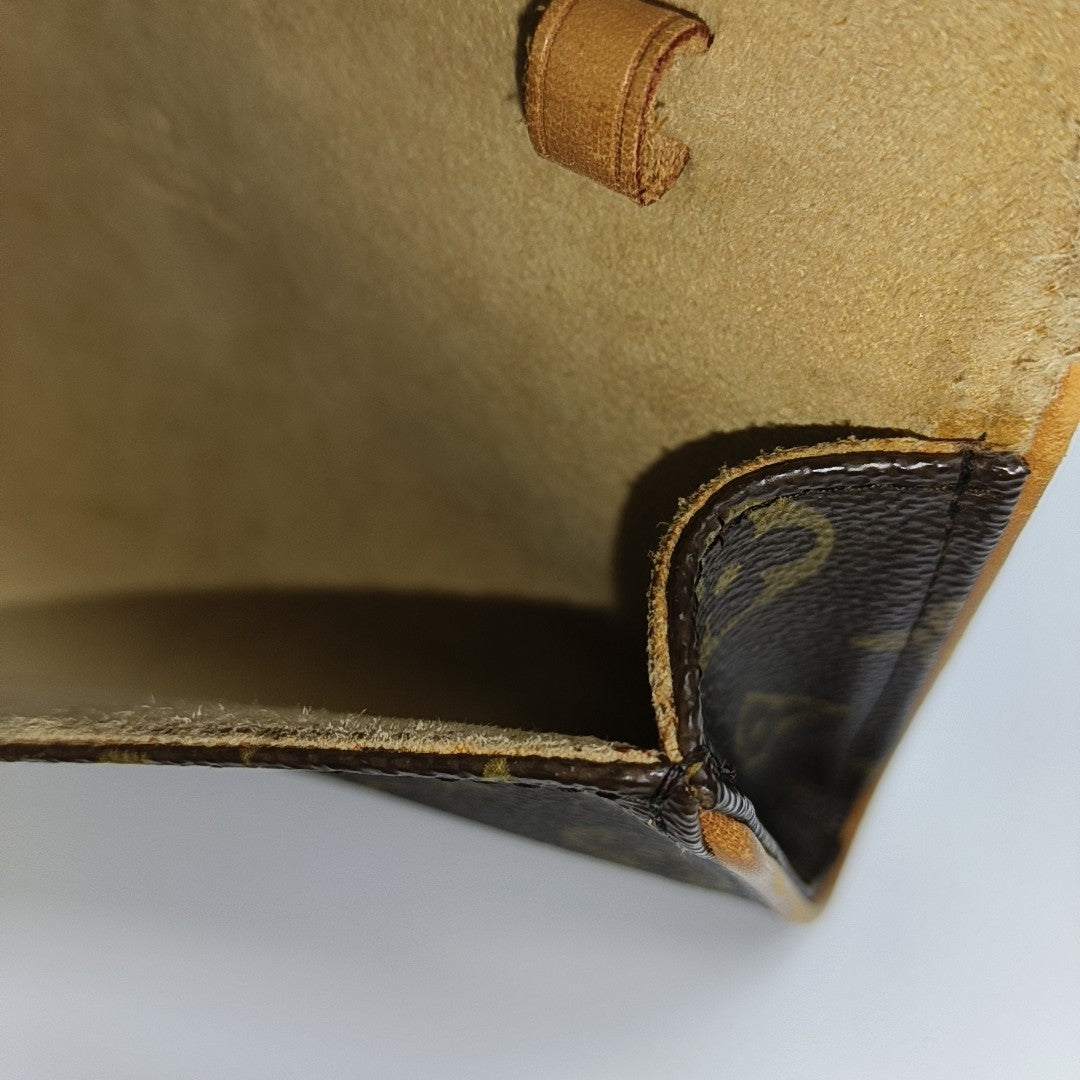 TWIN PM Monogram Coated Canvas Brown
