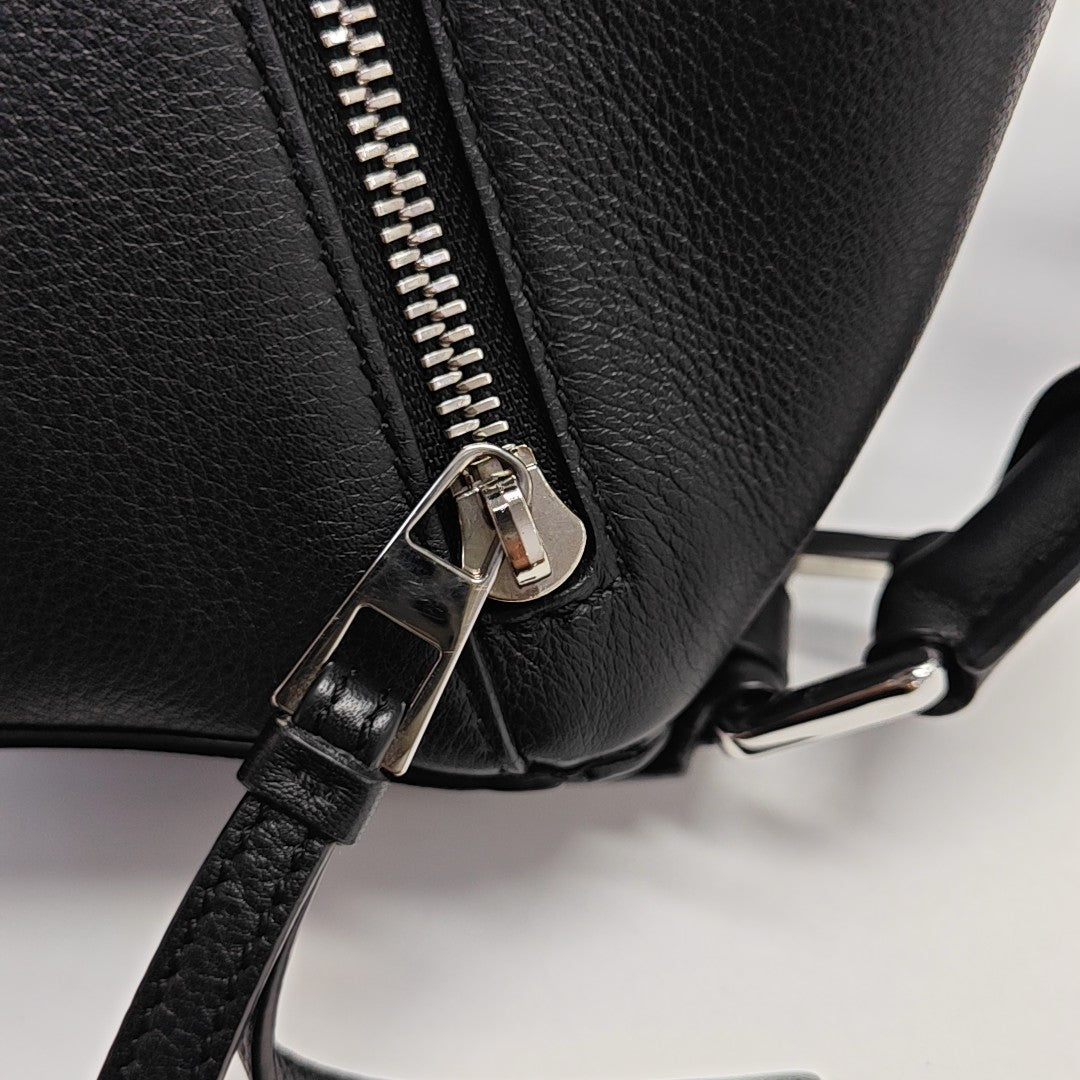 Puzzle Edge Small Calfskin Black