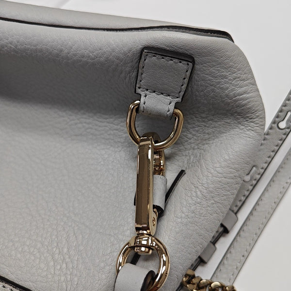 Faye Mini Quilted Calfskin Blue