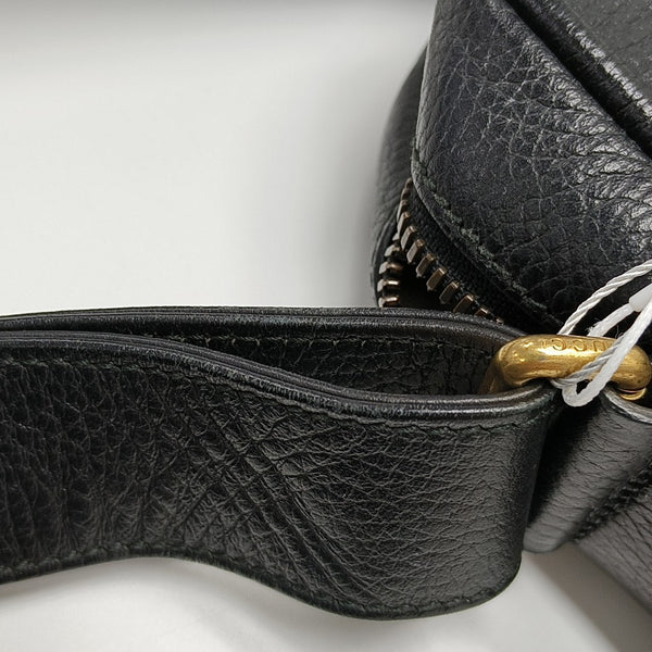Print Calfskin Black