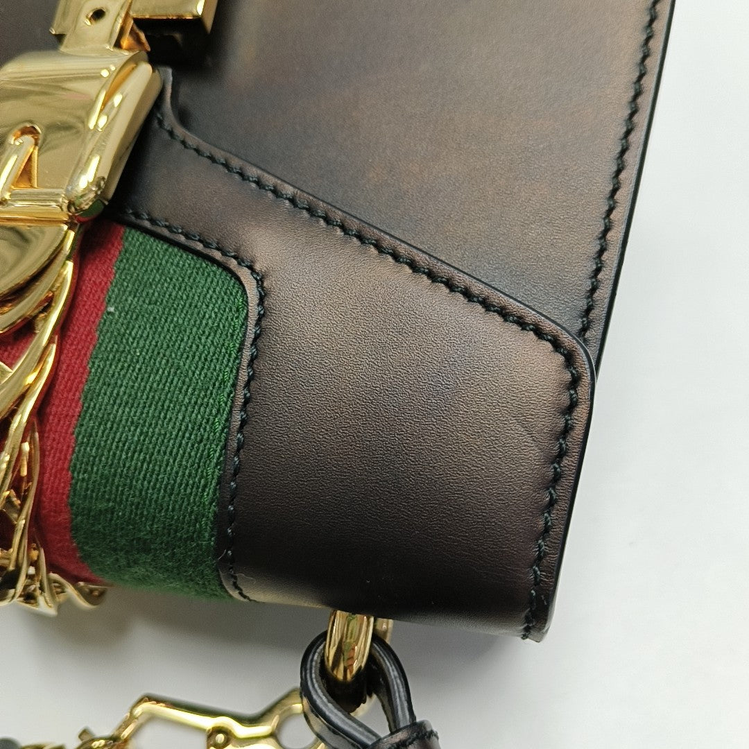 Sylvie Mini Calfskin Black